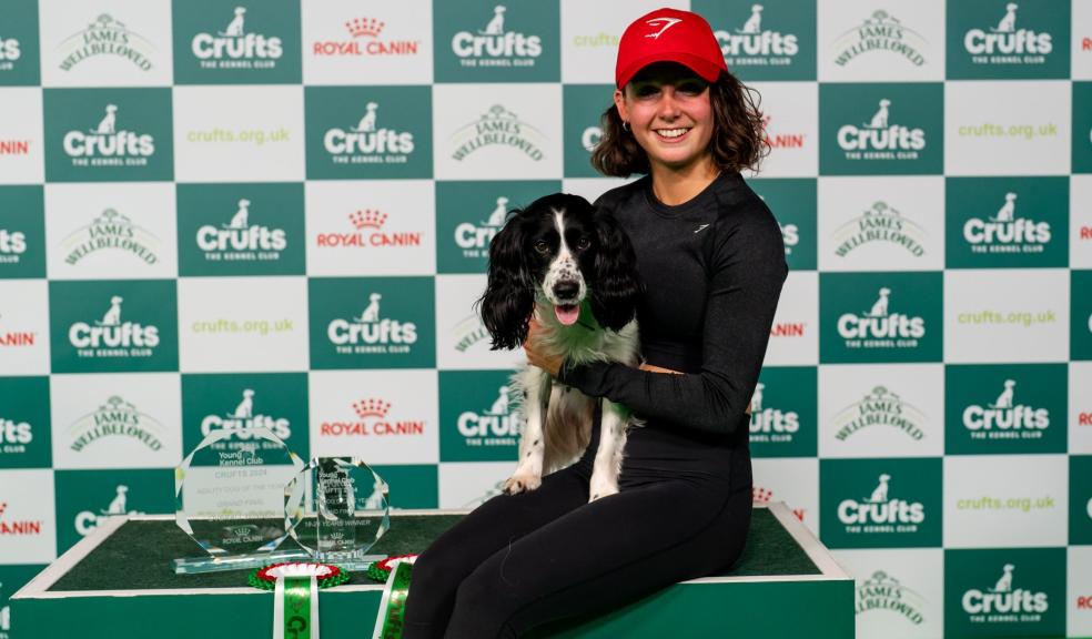 Crufts YKC Agility Dog of the Year winner Summer and Arrow Crufts YKC Agility Dog of the Year winner Summer and Arrow