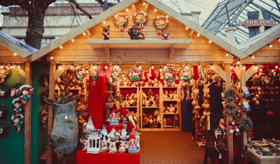 A Christmas market A Christmas market